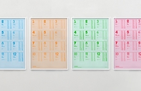 Typetables Poster / Shop / Proud Creative +44 20 7729 6170 #grid #number #poster #duotone #typography