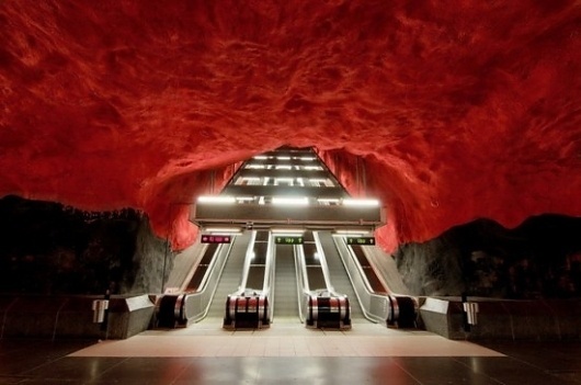 Stockholm Metro | Fubiz™ #photography