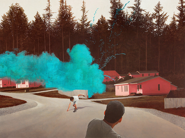 The Visual Work ofÂ Alex Roulette #painting #color