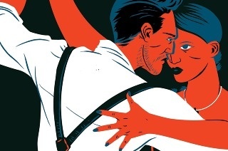 Shop Magazine Matt Taylor Illustration #illustration #dance #vintage #tango