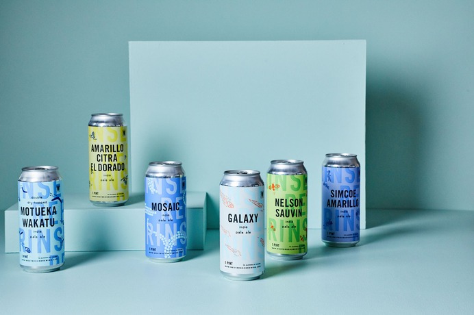 Westbrook Cans Packaging Design - Mindsparkle Mag Westbrook Brewing is a craft brewery in Mt. Pleasant, SC. Their mission is to make the most interesting, drinkable, and generally awesome beer possible. #logo #identity #branding #design #color #photography #graphic #design #gallery #blog #project #mindsparkle #mag #beautiful #portfolio #designer