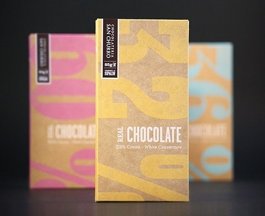 Sara Strand › Real Chocolate #packaging #chocolate #typography