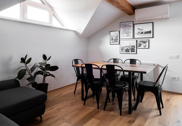 dining room, Ljubljana / Idealists Studio