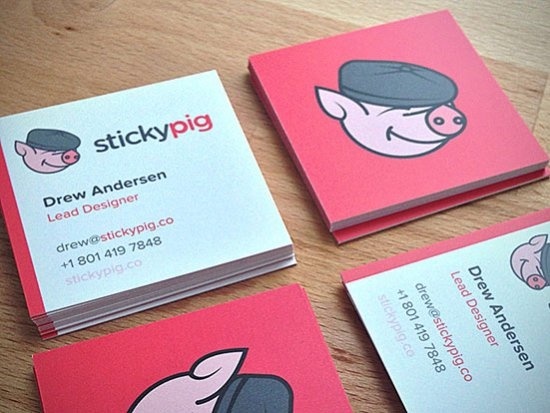 StickyPig Business Cards