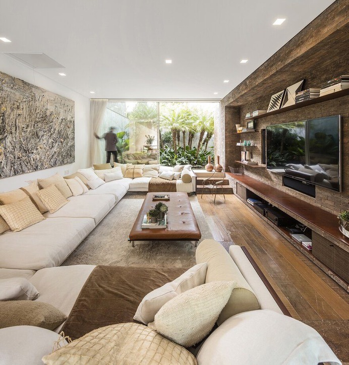 Isay Weinfeld, interior design, living room, home decor
