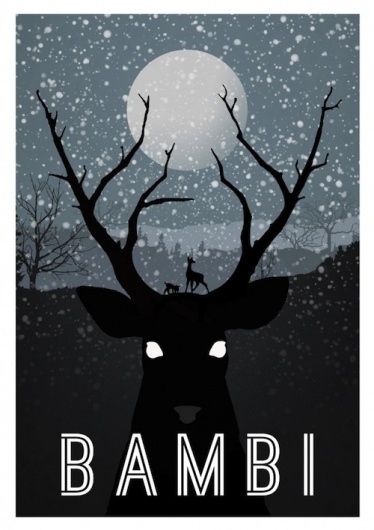 Minimalist Posters Of Disney Films | Daily Cool #design #minimal #poster