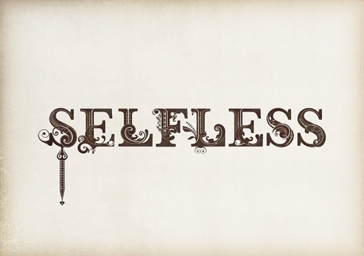 Ginger Monkey :: Tom Lane :: Illustration :: Design :: Typography :: Selfless #type #ginger #monkey