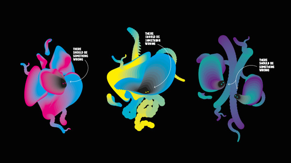 Hello : THINGSIDID #heart #color #kidney #illustration #stomach #graph