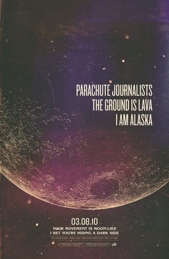 The Collective Loop: Parachute Journalist Posters #journalists #design #poster #art #parachute #band