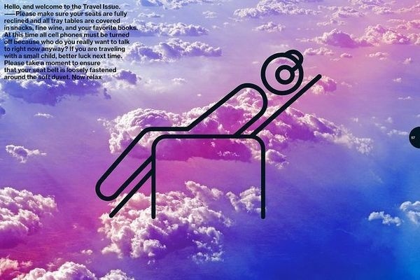 Bloomberg Businessweek – Travel Issue #layout #design #magazine #typography