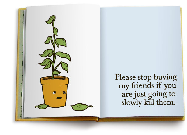 All my friends are dead. #illustration #death #plants