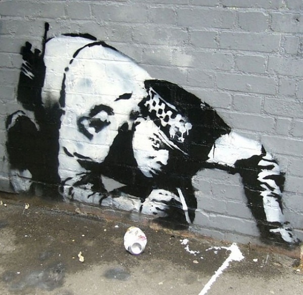 You are not Banksy – Fubiz™ #nick #banksy #photograph #stern