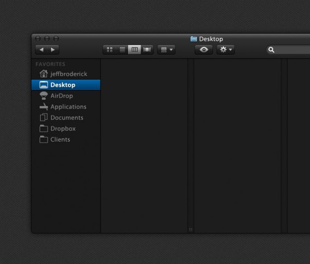 Dark lion ui Free Psd. See more inspiration related to Lion, Apple, Ui, Dark, Horizontal, Finder and Osx on Freepik.