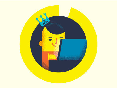 Kidzonkomputers #illustration #vector #texture