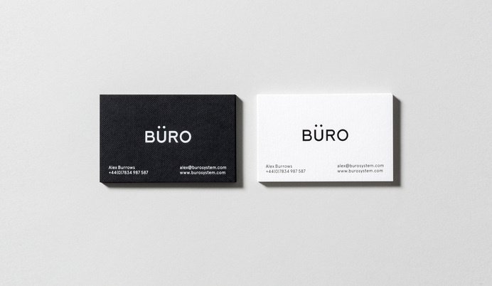 Büro System #card #business #logo
