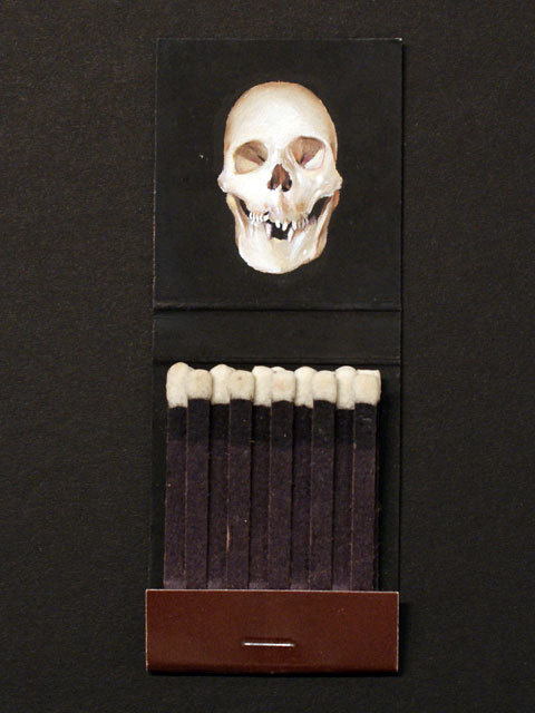 Lazy As... #match #branding #design #box #product #matches #skull