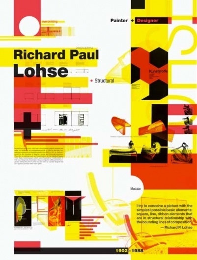 :: Two Lines Align: Richard Paul Lohse X Cristiana Couceiro|| Karen To :: #design #richard #graphic #karen #to #lohse #poster #calarts #paul