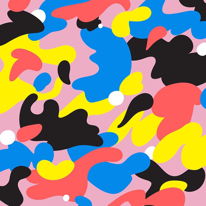 Experimental graphic pattern for key visuals designed by Andrei Robu www.robu.co