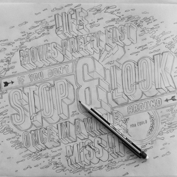 Type Mural + Video on Behance #lettering #painted #paint #drawn #hand #typography
