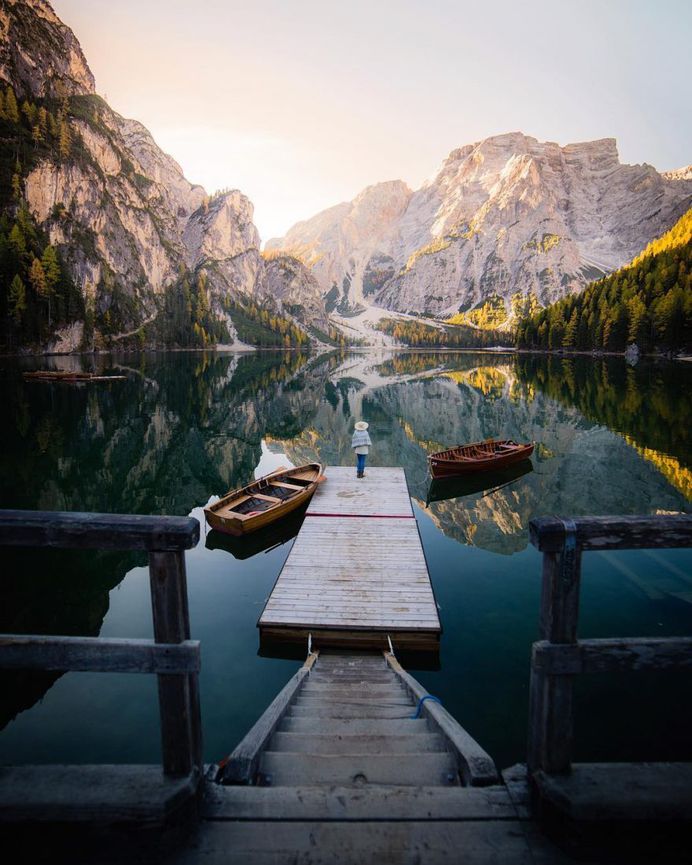 Magnificent Landscape Reflections by Davide Anzimanni