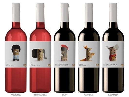 WINES OF THE WORLD | Lavernia & Cienfuegos #packaging #label #wine