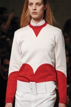 1/ Celine - Spring 2012 2/ Salvador Dalí | Nina Garcia #fashion #sweatshirt #celine