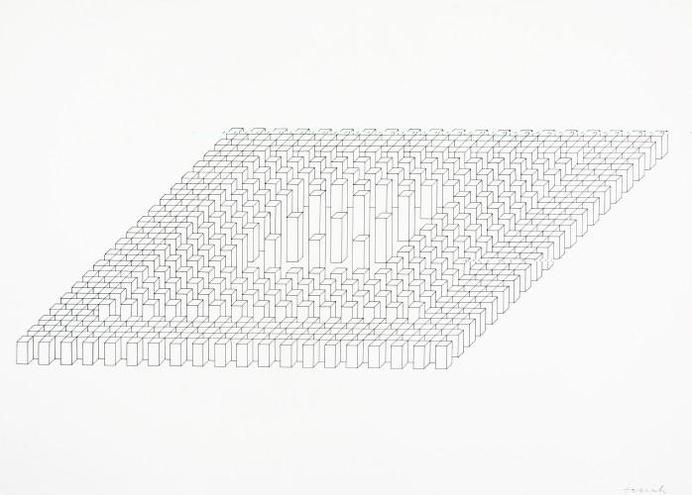 Erwin Heerich's Abstract Geometrical Compositions-05 #illustration