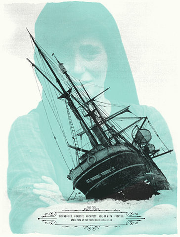 GigPosters.com - Disembodied - Coalesce - Architect - Frontier #layout