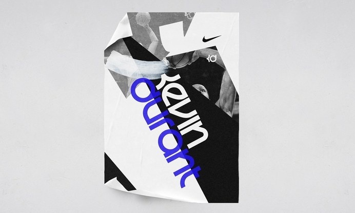 Kevin Durant — Brand Typeface, Sawdust #poster #Kevin #Durant #basketball #typography