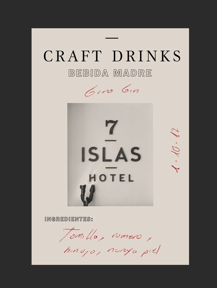7 Craft drinks | Studio Patten