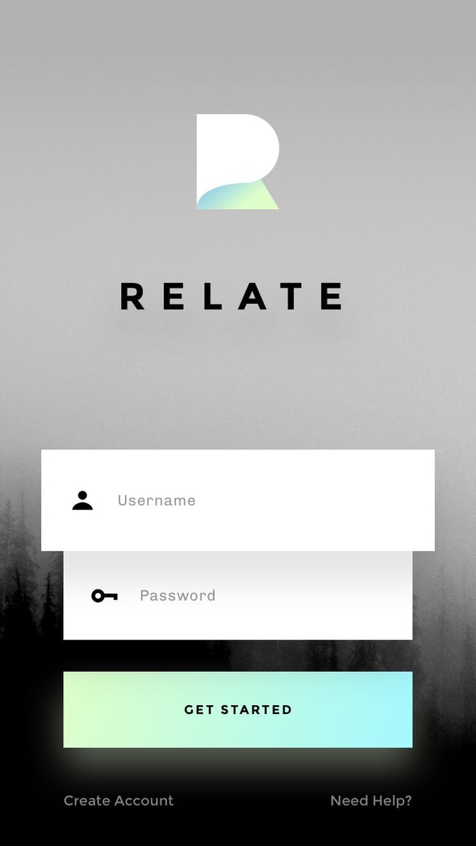 RELATE: A clean, simple UI kit for mobile
