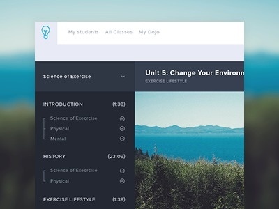 Dribbble #flat #modern #soft #ui