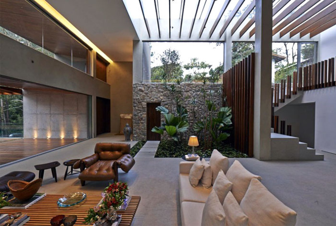 Tropical Garden Residence in Brazil - #decor, #interior, #homedecor, #architecture, #house