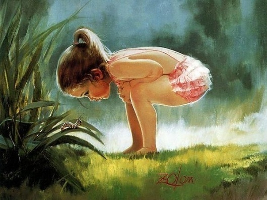 Children's Paintings by Donald Zolan | Cuded #children #donald #zolan #paintings