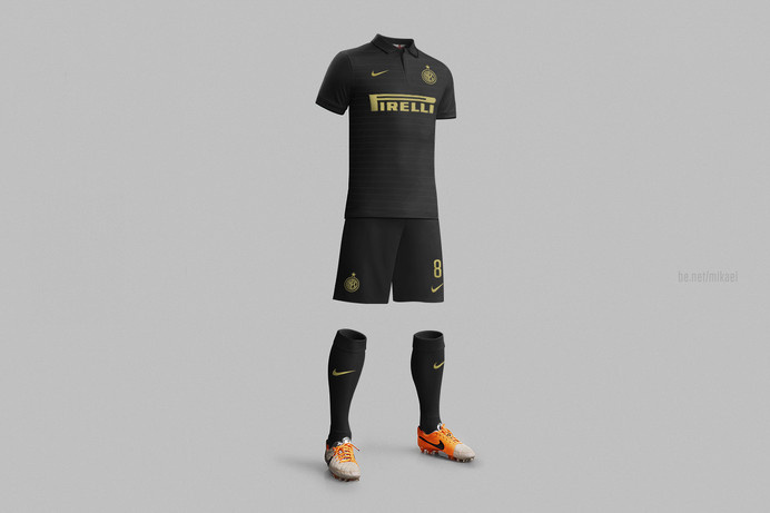 Internazionale Milano Kit 2015, 3rd #stripes #milano #soccer #inter #nike #kit #football #milan #jersey