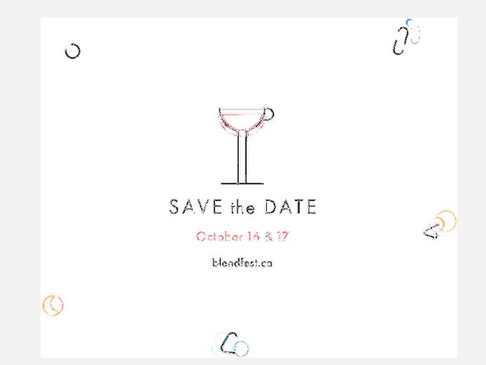 Blend - SAVE the DATE