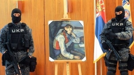 BBC News - Recovered Cezanne authenticated by Swiss art expert #cezanne