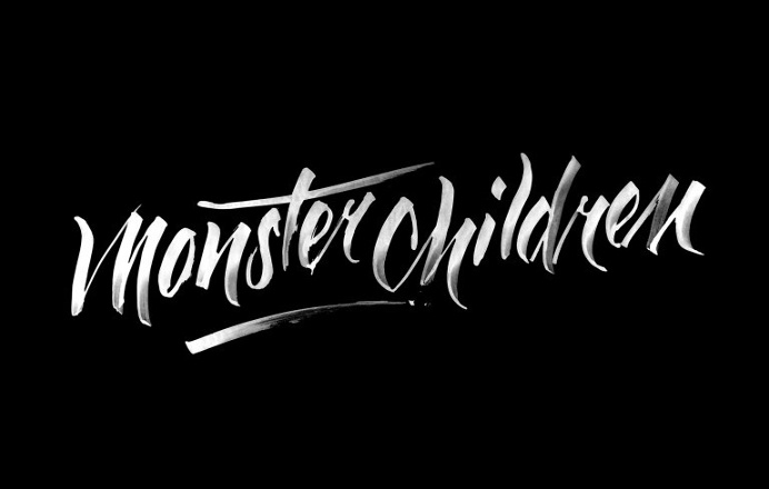 Beautiful Script brushed type #typography #brushed #handdrawn