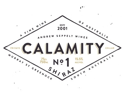 Dribbble - Calamity No.1 Shiraz by CJ Rhodes #rhodes #calamity #cj #no #typography