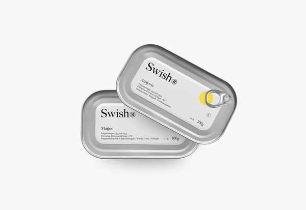 Packaging for Swedish seafood brand Swish® designed by Empatia #packaging