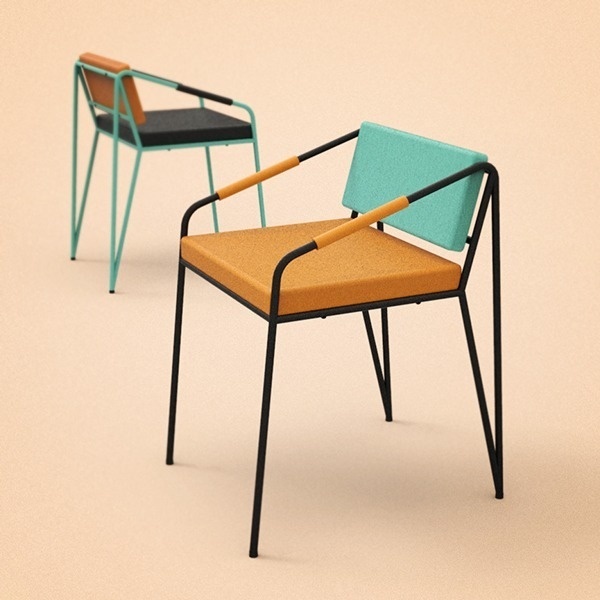 Sergio Martinez #chairs #pantones