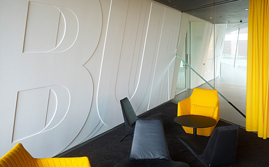 Adidas Laces. Designed by Büro Uebele Visuelle Kommunikation @enviromeant.com #graphics #wall