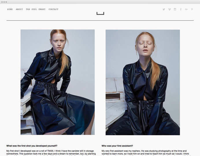 The Pool Collective by M35 #web #site #web design #website