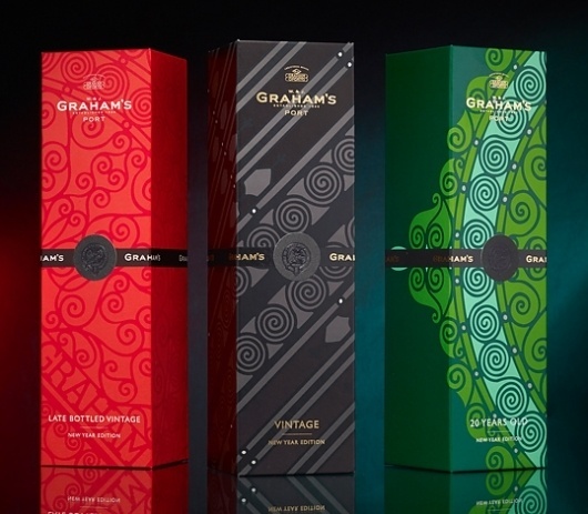 Graham's New Year Edition : Lovely Package . Curating the very best packaging design. #packagaing