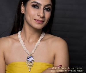 Pendant - gold diamond polki kundan meena jadau jewellery