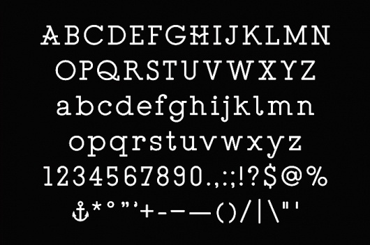 ALBAN SCHELBERT #serif #alban #schelbert #custom #slab #type #typewriter