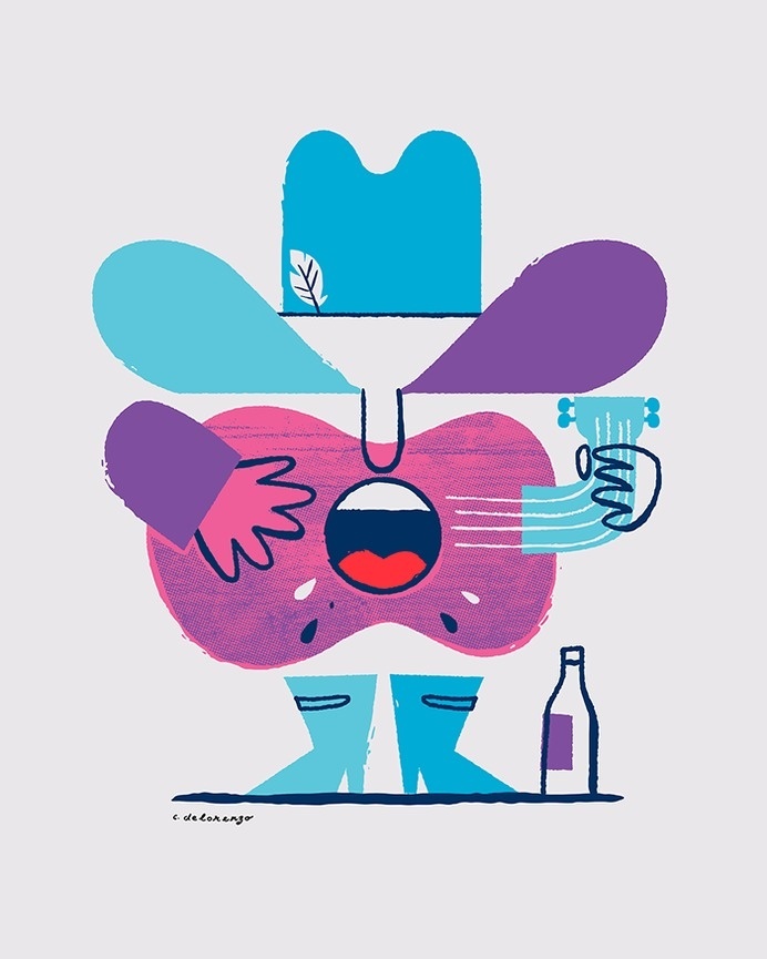 Portrait of Townes Van Zandt #illustration