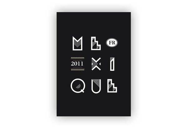 MEXIQUE #les #graphiquants #typeface #black