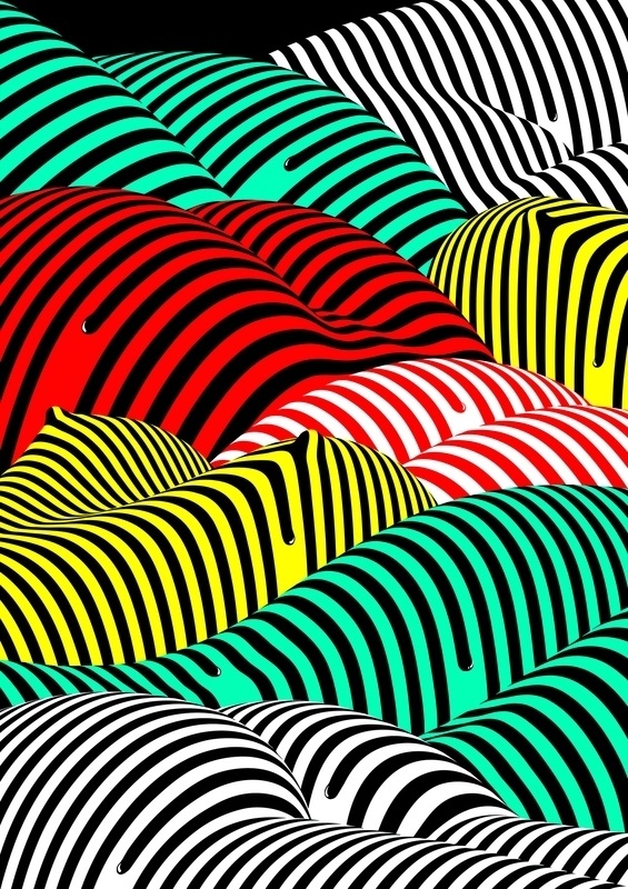 100 beste Plakate 2015 Striped Hills Lenzen Timo #timolenzen #100besteplakate #poster
