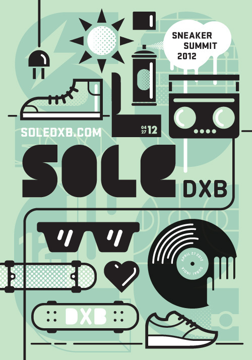 New Work: SoleÂ DXB #nike #retro